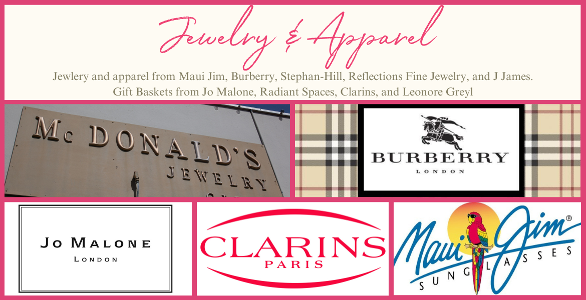Jewelry and Apparel
